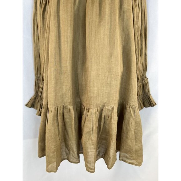 SEA New York Hattie Long Sleeve Boho Dress in Almond originally $365 - Picture 5 of 11